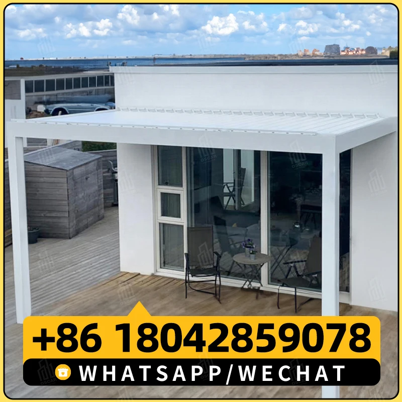 Uogel Открытый Современный Стиль Алюминиевая Пергола Садовый Сад Навес