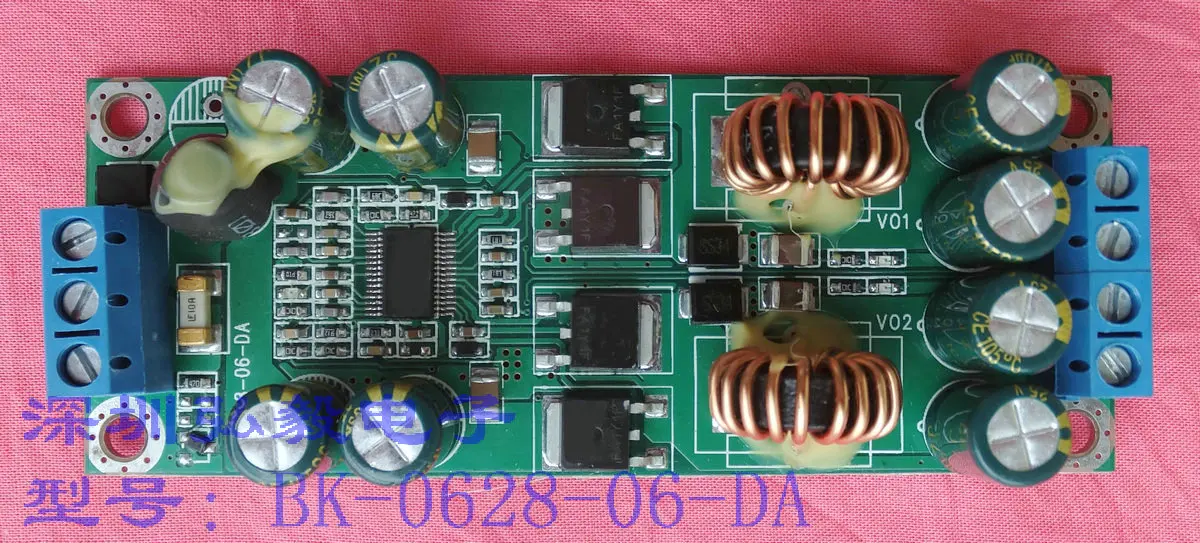

DC / DC Dual Buck Module Dual Output 24V to 12V \ 5V, 12V to 5V \ 3.3V Dual Buck