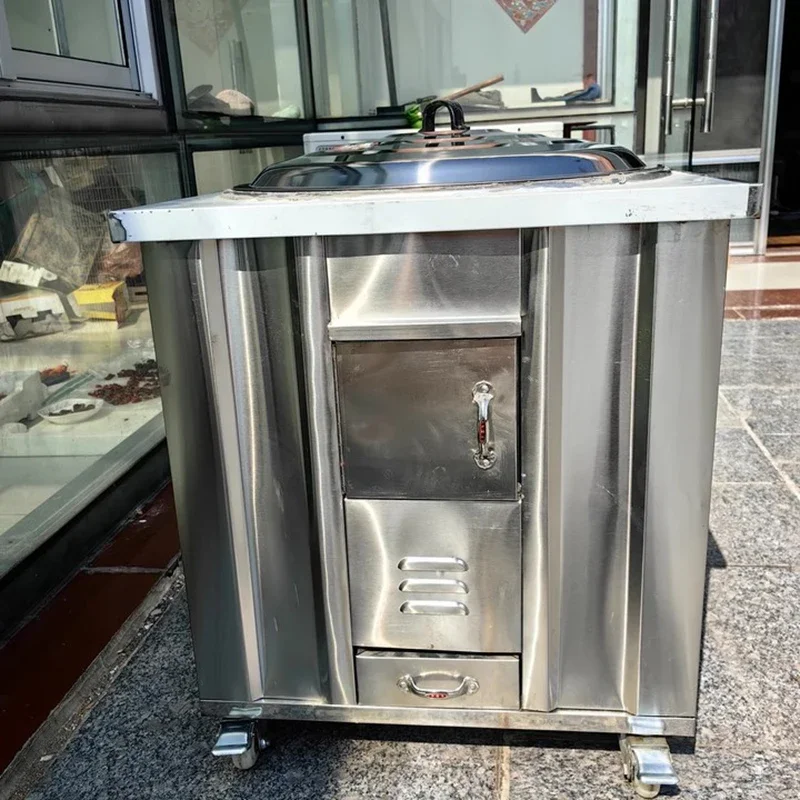 Нержавеющая сталь деревенский гриль для барбекю приготовление пищи отопление