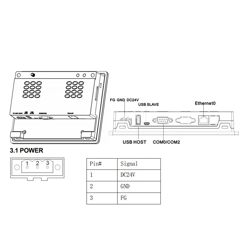 WEINVIEW MT8102iE MT8103iE HMI сенсорный экран 10 1 дюйма 1024x600 человеческий машинный интерфейс