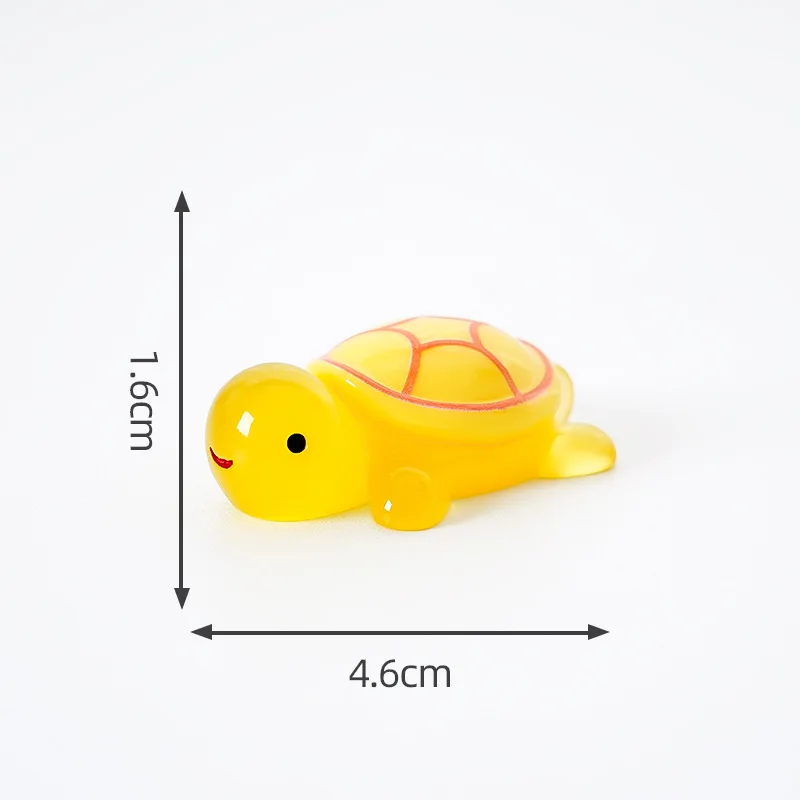 Ночная версия мультяшная улыбающаяся черепаха украшение сделай сам подвесные