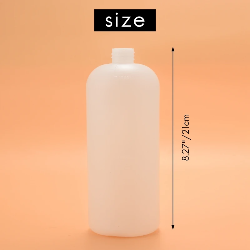 Бутылка для пенной пушки Бутылки снежного мыла Ланцевая пена Пустая бутылка