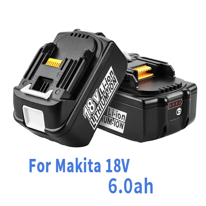 

Аккумуляторная батарея BL1860 для Makita, перезаряжаемая сменная литий-ионная батарея BL1840 BL1850 для makita 18 в, 6,0 Ач
