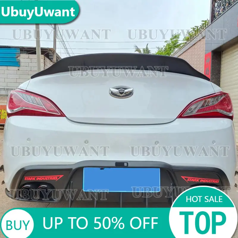 

Стайлинг автомобиля, R Стиль, блеск, углеродное волокно/искусственное волокно, подходит для Hyundai Tiburon Genesis Coupe 2009 - 2013