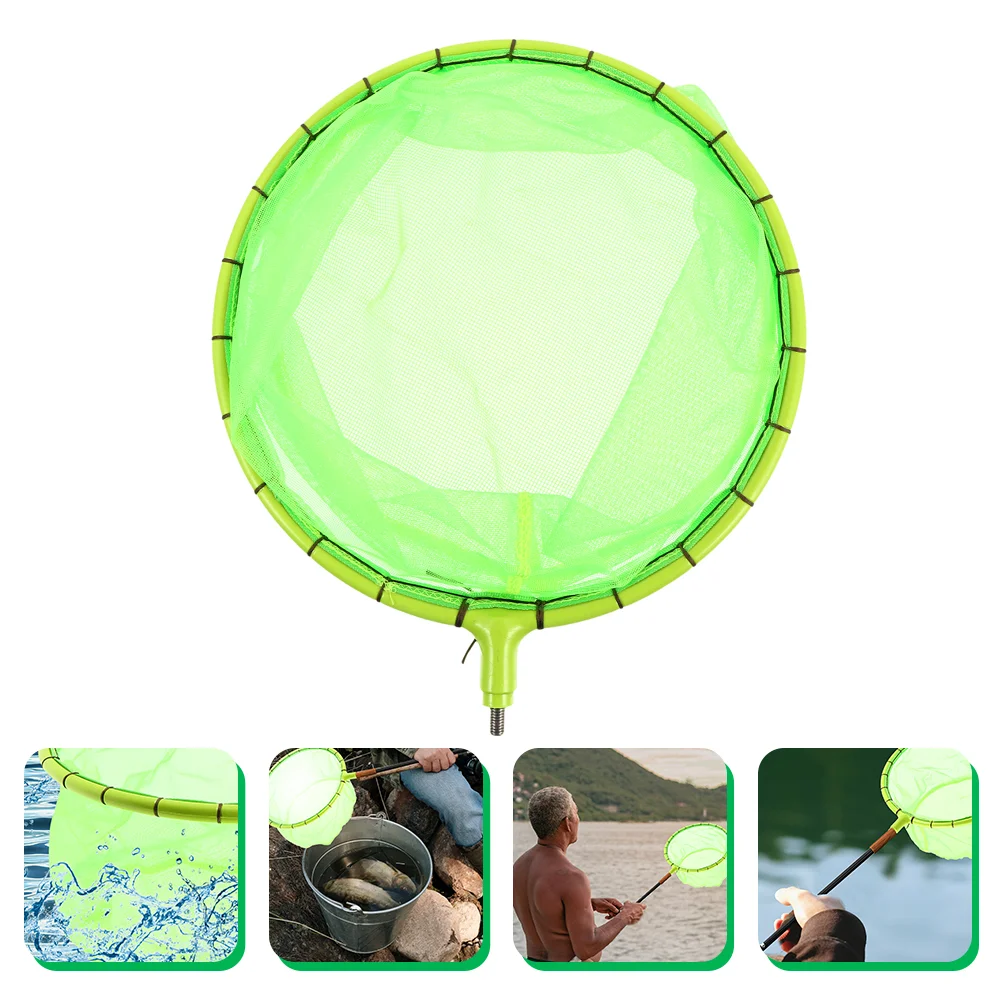 

Fishing Nets Saltwater Fly Landing Foldable Frame Folding Tool Floating Pool Mesh Web Head