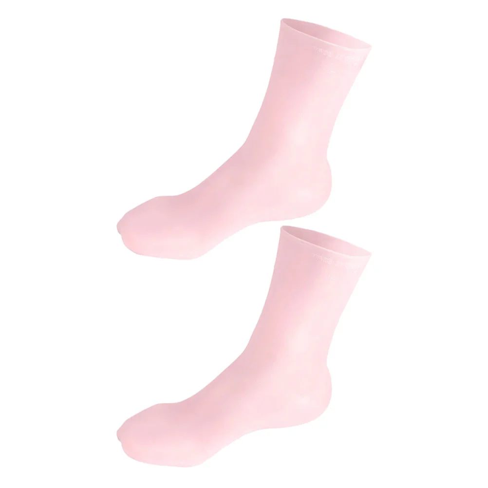 

Moisturizing Socks Beach Elastic Long Girls Honeycomb Foot Care Covers Sebs Skin-friendly Protection Miss Heels