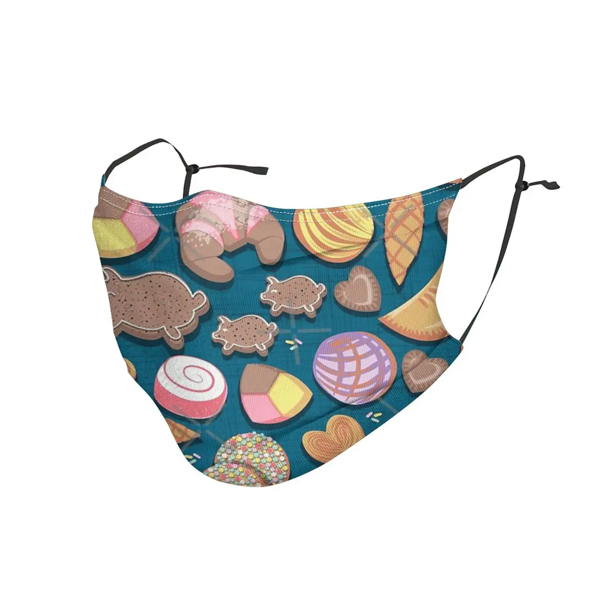 Мексиканская Сладкая хлебобулочная Бирюзовая маска для лица