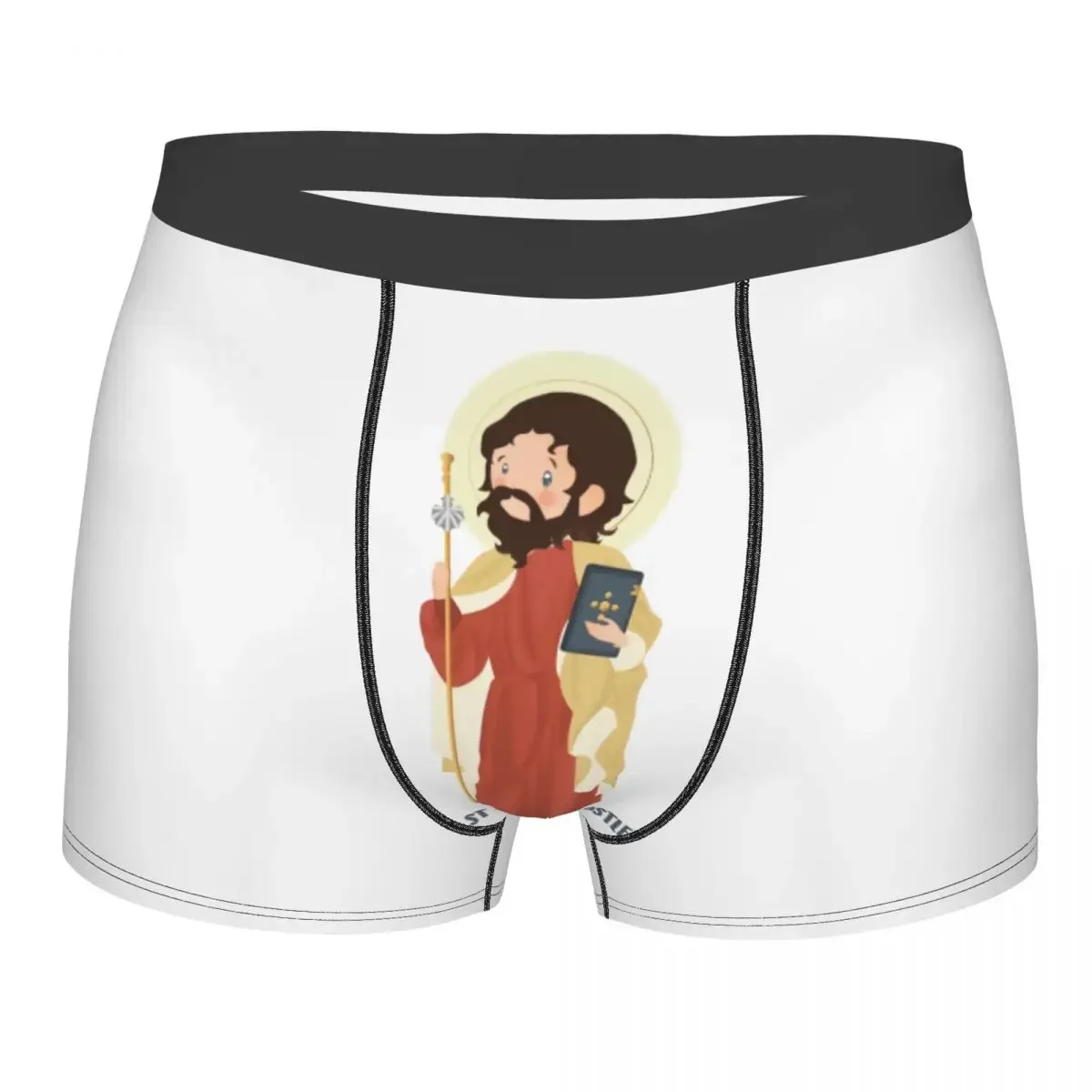 Пользовательские боксеры San Santiago Apstol мужские трусы нижнее белье забавные