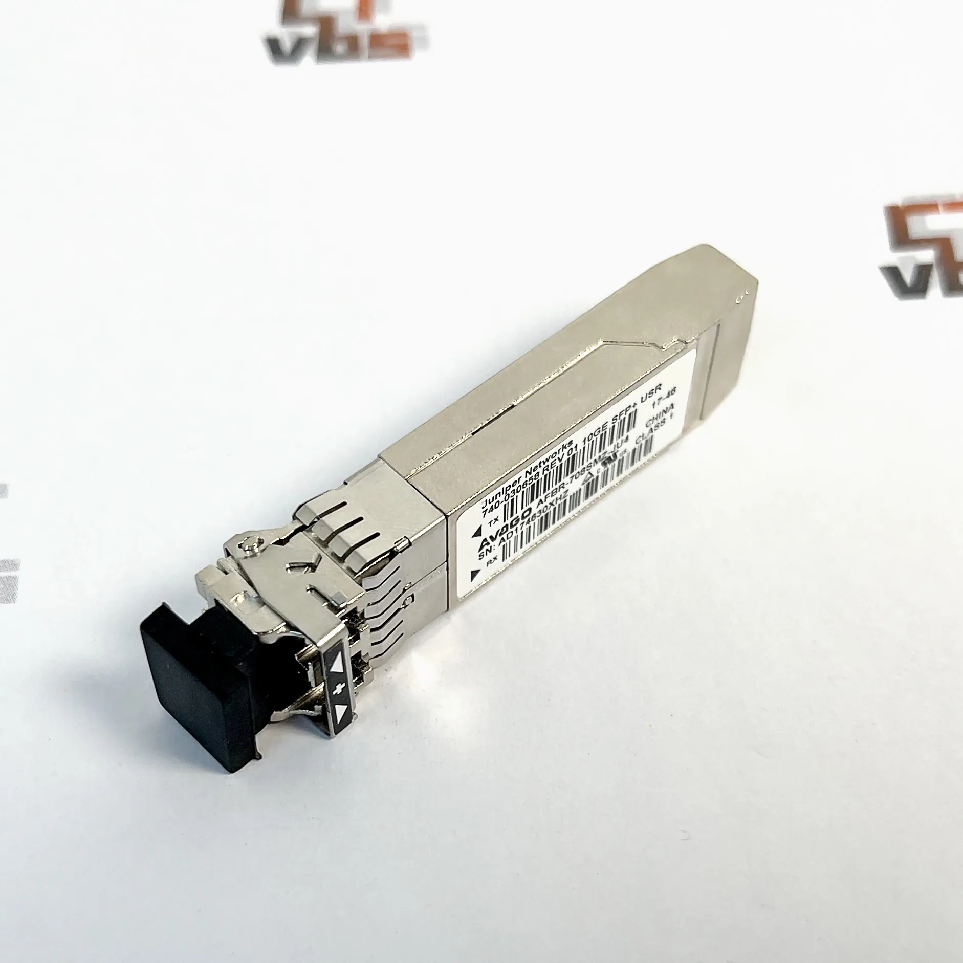 JUNIPER NETWORKS 740-030658 AVAGO AFBR-708SMZ-JU4 REV 01 10GE SFP+ USR TRANSCEIVER 850nm