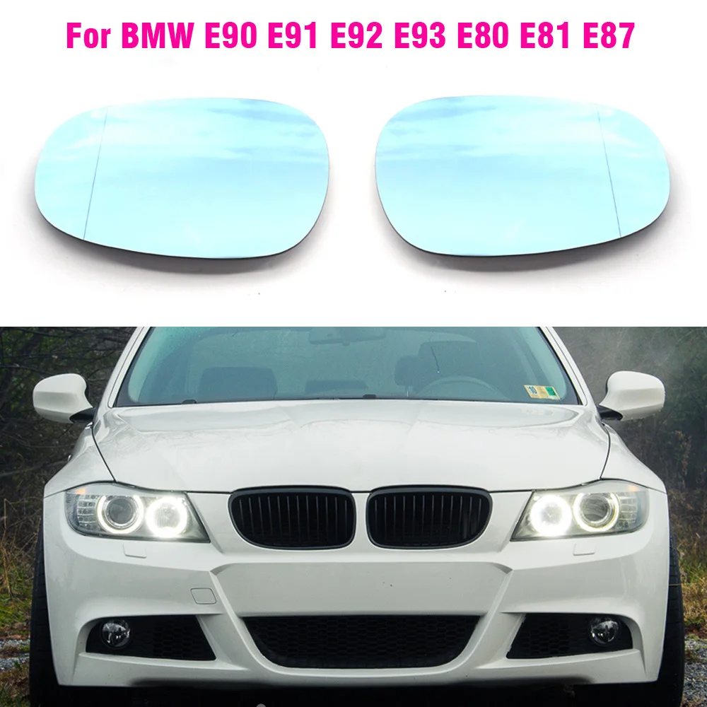 

Side Rearview Mirror Glass Heater Anti-Fog Defrosting Door Wing Mirror Sheet For BMW E90 E92 E93 M3 LCI Style E80 E81 E87