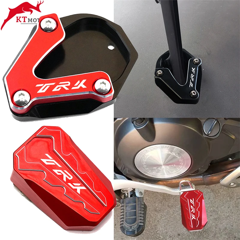 Для мотоцикла Benelli TRK 502 TRK502X 502X 2020-2023 CNC боковая подставка увеличивающая