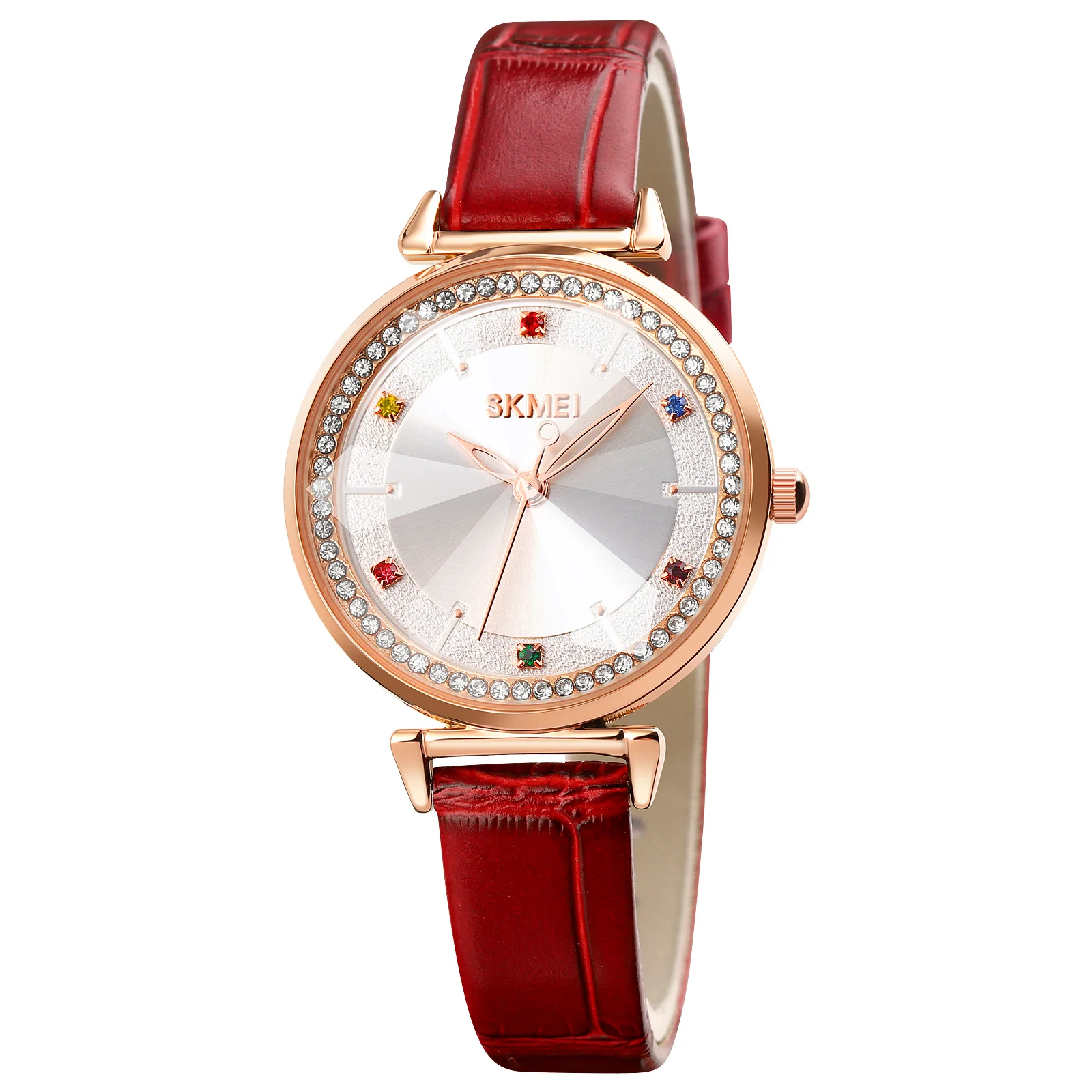 

Women's Watch Luxury Leather Strap Quartz Watch Fashion Casual Ladies Dress Wristwatch New for Gift