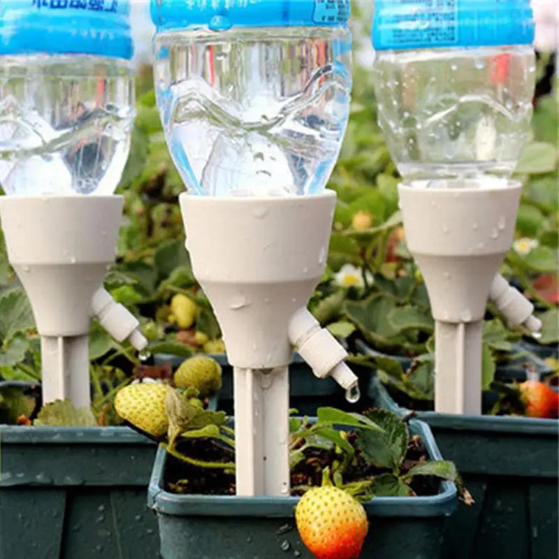 

5PC Self Watering Spikes Automatic Adjustable Drip Irrigation System Watering Devices For Plants Flower Auto Water Dripper Devic