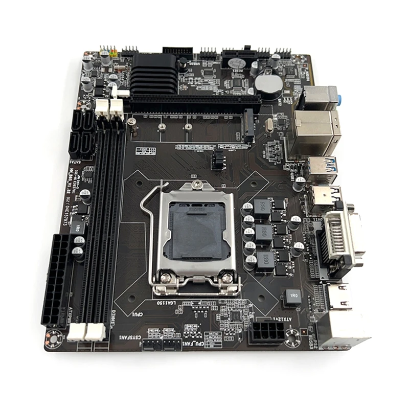 

Материнская плата для настольного ПК 32G B85 Micro-atx USB 3,0 III интерфейс NVMe SSD M.2 DDR3 слот для памяти низкой мощности LGA 1150