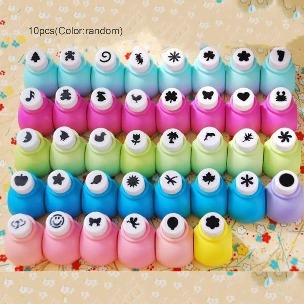 

10 шт., дыроколы для вырезания открыток