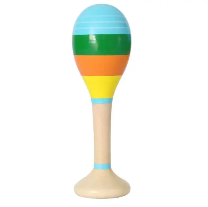 

Orff Music educational toys Wooden Maracas Hammer Toy Egg Shaker Maracas Hand Bell Sand Hammer For Children