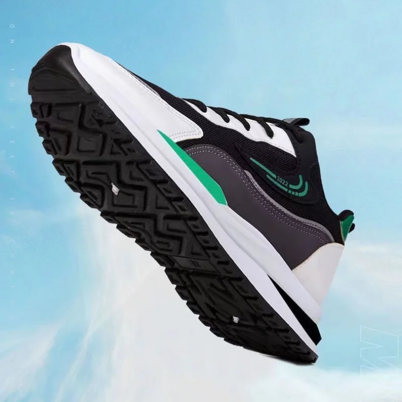 

New Men Casual Shoes Sport Sneakers Durable Outsole Fashion Running Shoes Men's Mesh Breathable Shoes Zapatillas Hombre