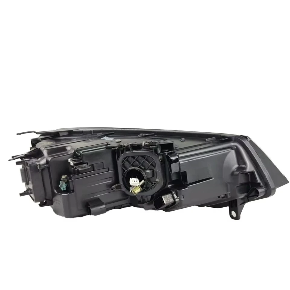 Фото Ксеноновые и светодиодные фары для VW Touareg 2011-2014, теплый белый и желтый свет, передние фары для автомобиля №5