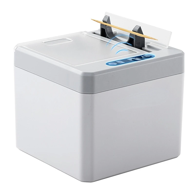 

Intelligent Sensor Toothpick Box Automatic Pop-up Electric Holder Toothpick Dispenser Infrared Sensor Box