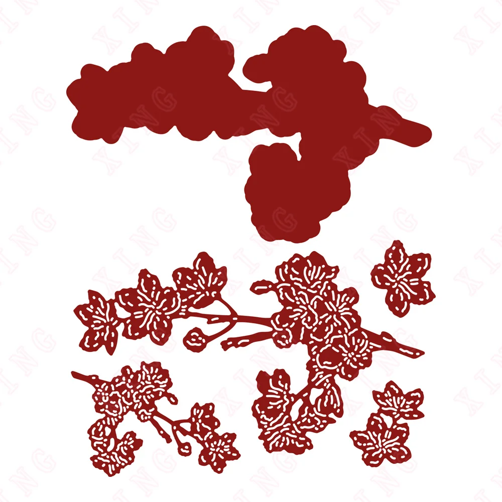 

New Diy Cherry Delight Die Set Metal Cutting Dies Scrapbook Decoration Embossing Template Diy Greeting Card Handmade Craft Molds