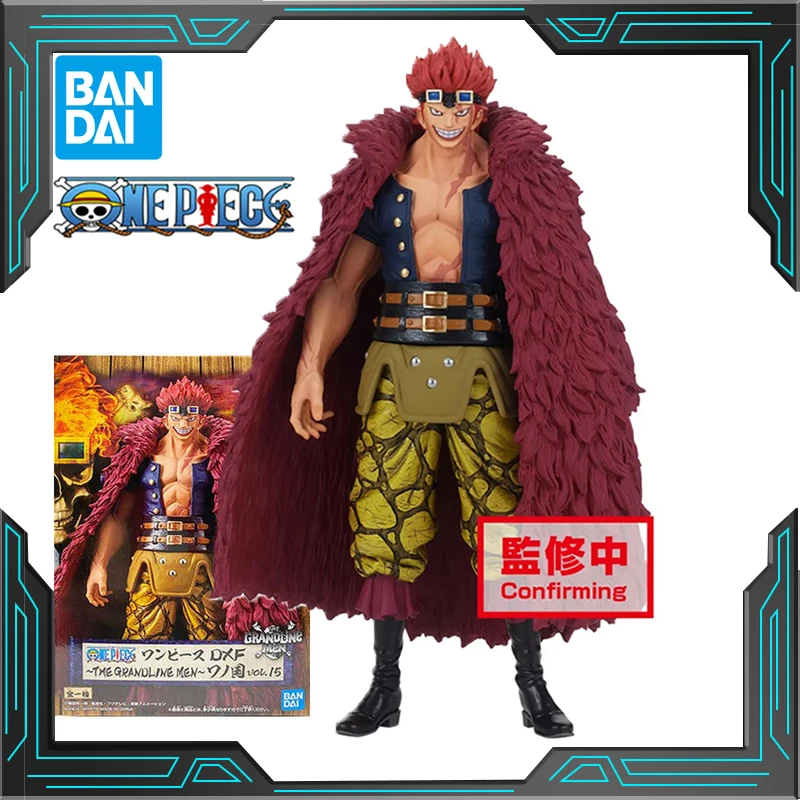 

Bandai One Piece Anime Eustass Kid Action Figure Grand Line Collection Static Ornament Display Birthday Gift for Kids Toys
