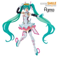 good smile max factory figma gsc figma hatsune miku racing miku 2021 ver genuine collection model anime figure action toys