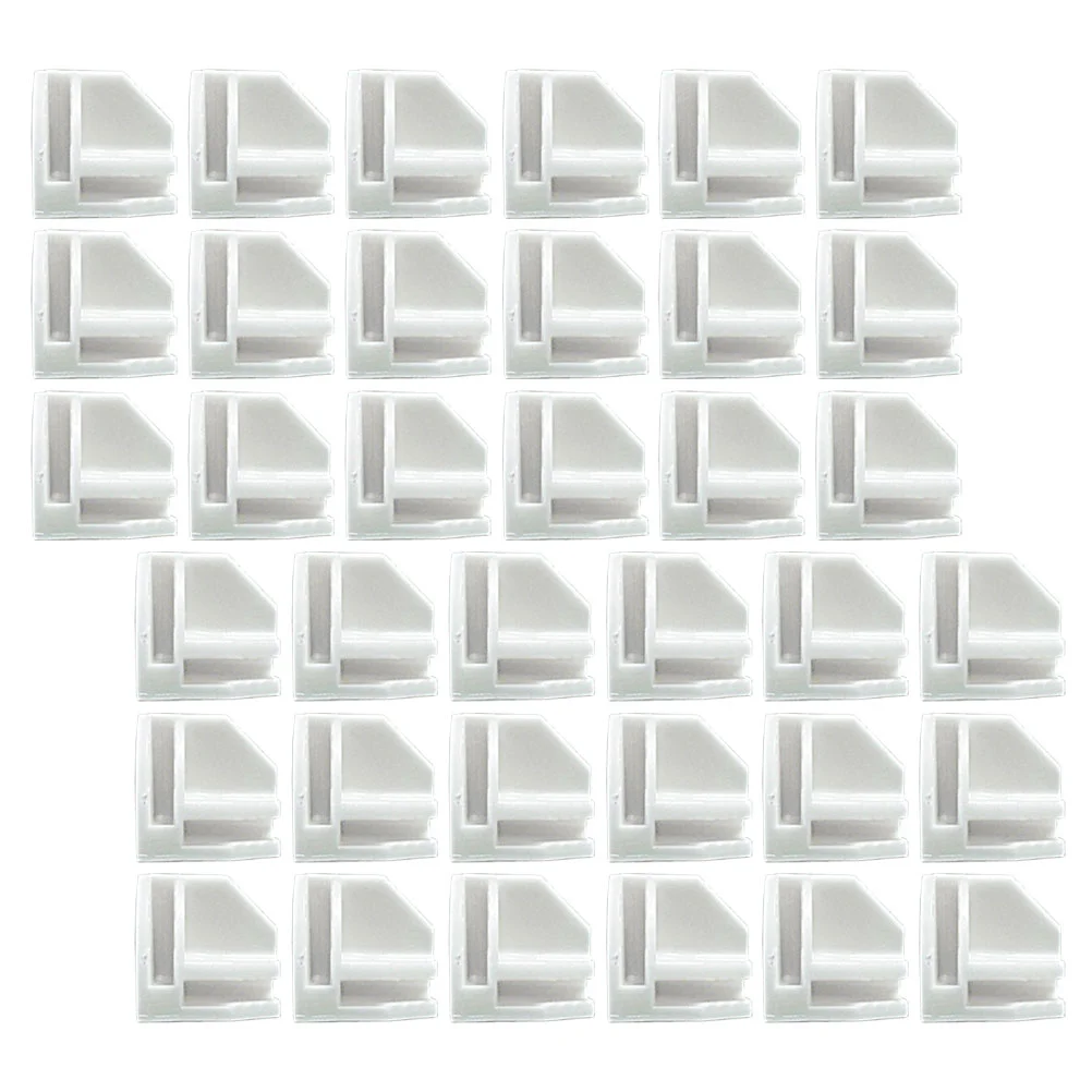 50 шт. проволочные разъемы пряжка для хранения куб-органайзер зажим полки