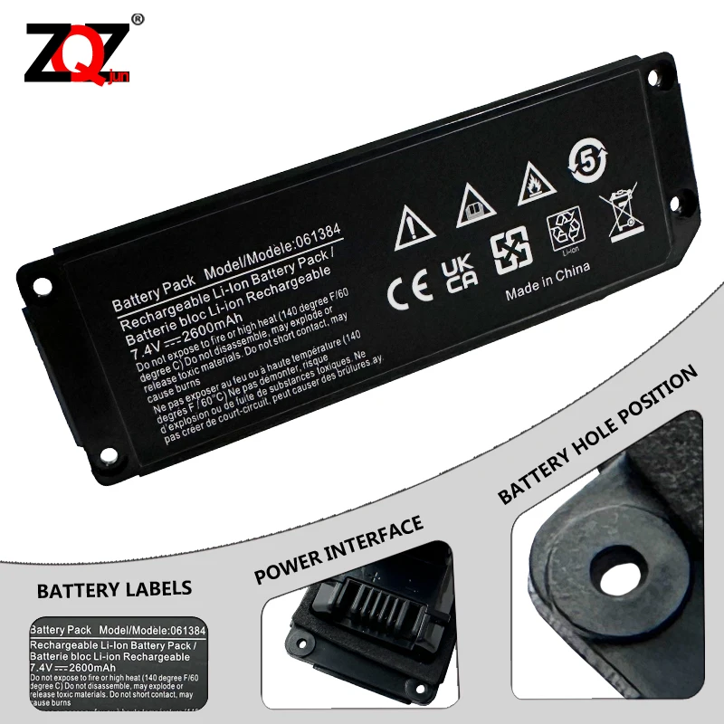 Фото 061384 061385 061386 063404 063287   Аккумулятор для динамика Bluetooth BOSE SoundLink Mini I, аккумуляторная батарея 7,4 В, 2600 мАч №2