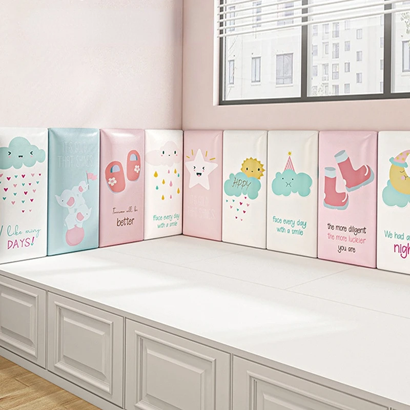 Настенная самоклеящаяся детская кровать с татами для спальни