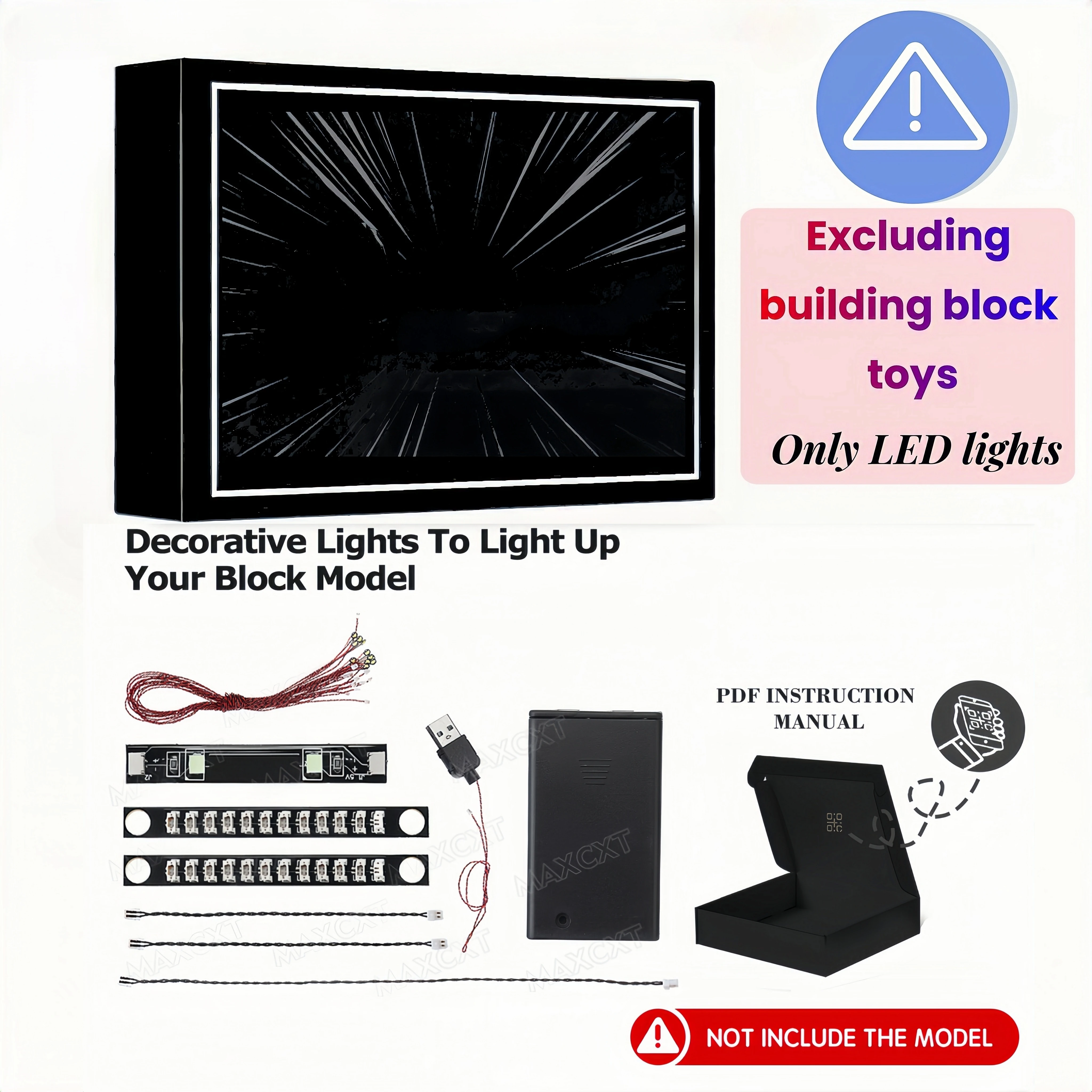 Светодиодные фонари HPROSPER 5 В (без модели) для LEGO 10308 праздничное основное уличное