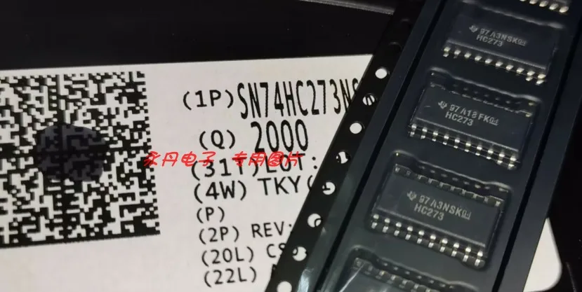 Новый чипсет SN74HC273NSR SOP-20 HC273 IC, оригинальный, 10 шт.