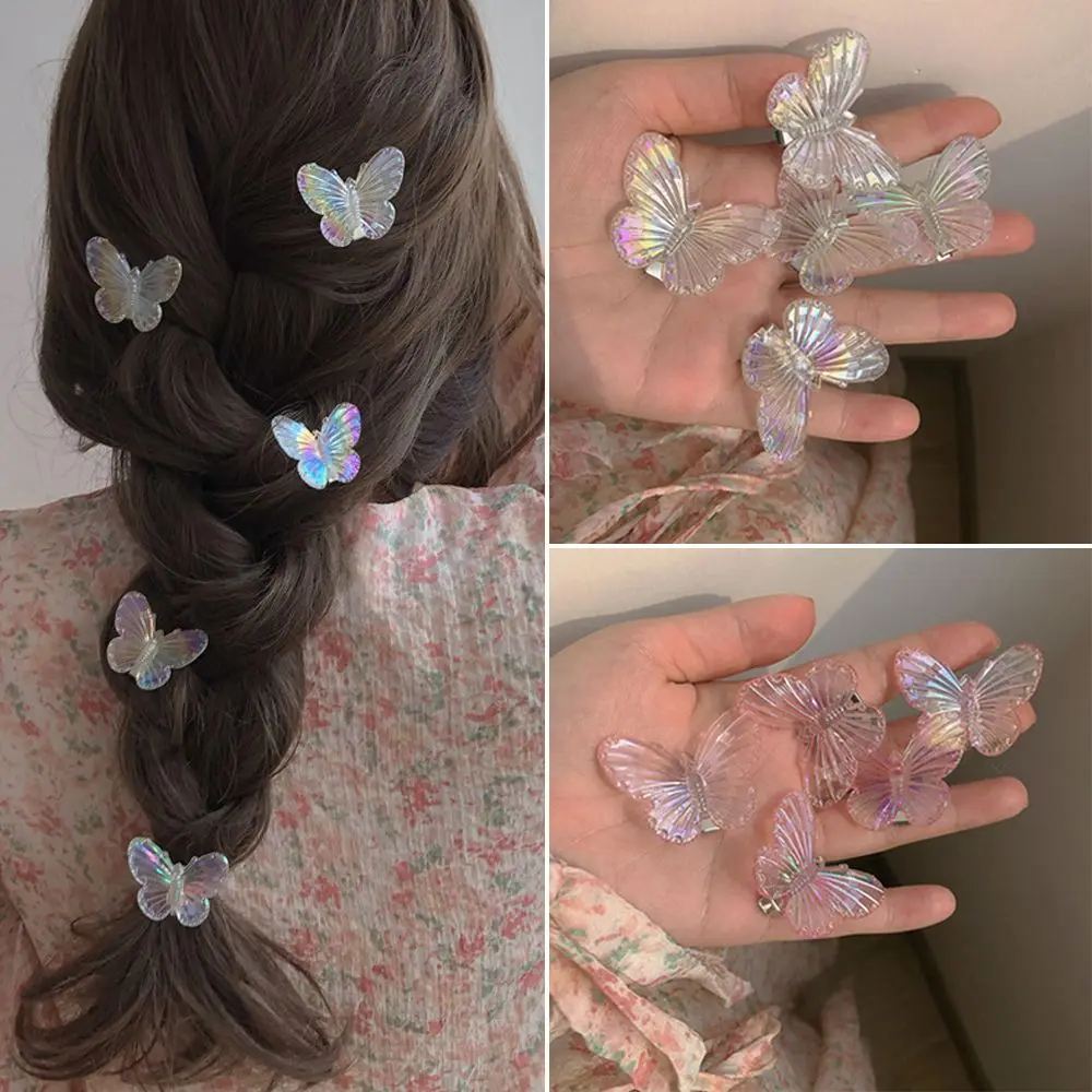 

New Sweet Girl Mermaid 5Pcs Headwear Hairpin Hair Clips Headband