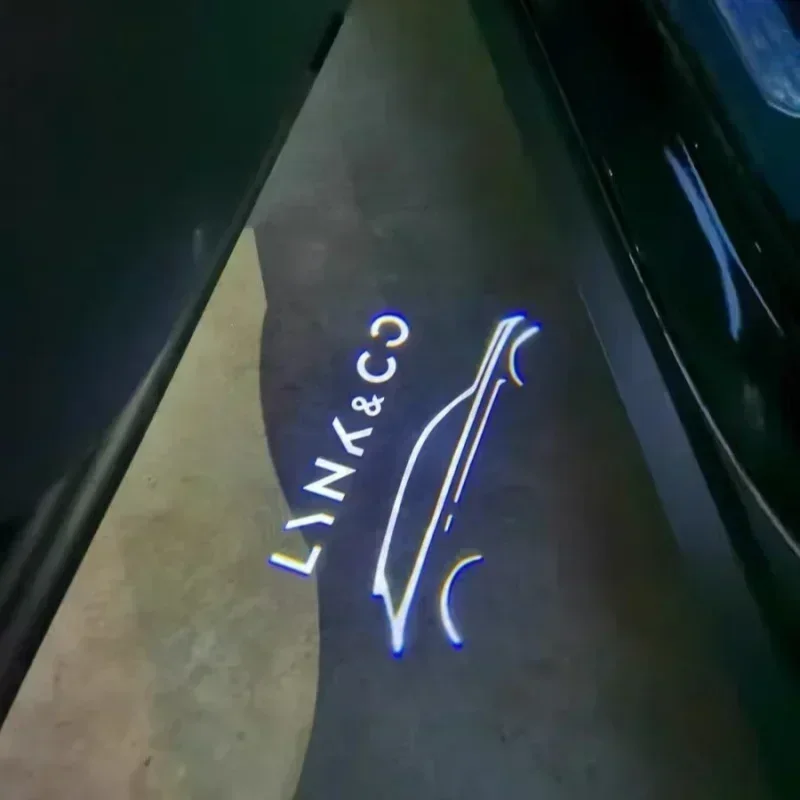 2 шт. HD логотип светодиодный светильник для двери автомобиля проектор