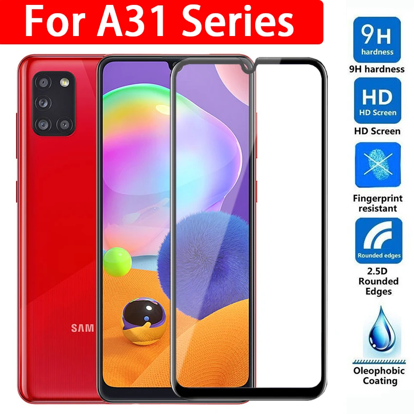 

Защитное стекло A31 для Samsung A31/M31/M31s, пленка для защиты экрана Samsung Galaxy A32/M32 5G M, 31s, 32, закаленное стекло, 1-5 шт.