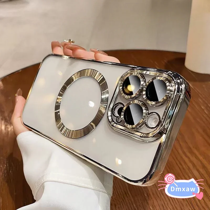 Для Vivo V50 V40 Lite Y300 Pro 5G Y56 Y55 Y55t Y54s Y53t Y52 Y52s t1 Y52t Y51s Y50 Y30 Мягкий чехол с магнитным