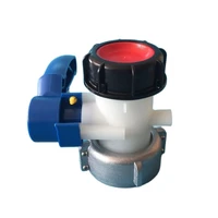 1000l ibc container outlet control plastic 2 inch butterfly valve 62mm dn40 bsp thread