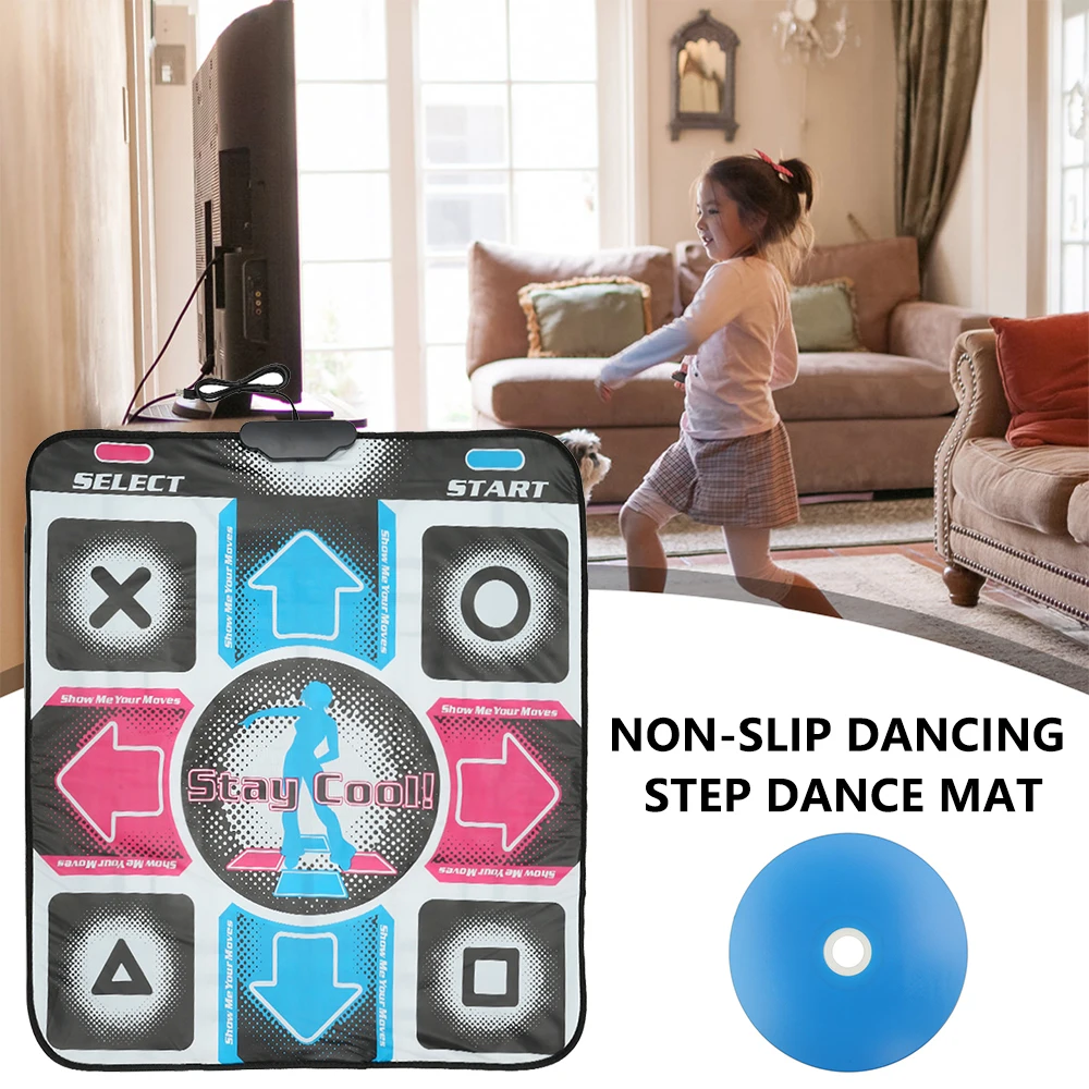 Нескользящий танцевальный коврик USB-Танцевальный одеяло для ПК ТВ AV видео