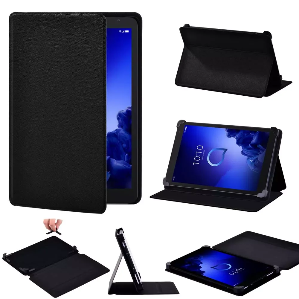 Case for Alcatel 1T 7 10 / 3T 8 10 / A3 10 Stand Case Leather Flip Cover Tablet Case Smart Cover for 7/8/10 Inch