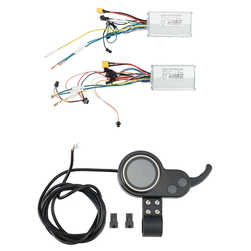 

Hot-JP Electric Scooter Controller with Accelerator Use for Electric Scooters Display