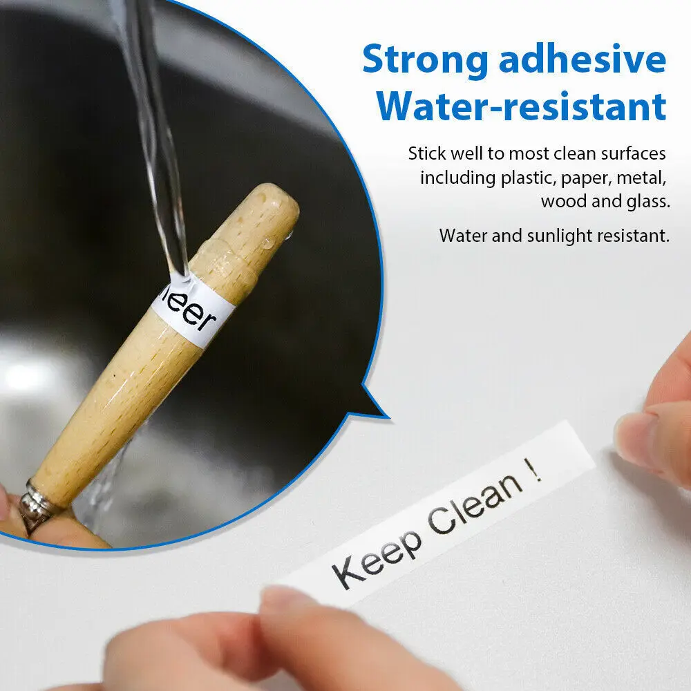 Этикеточная лента 10 шт. 12 кВт 9/12/18/24 мм совместима с Epson SS18KW SS9KW SS24KW для Германии 400