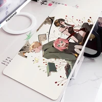 cute anime spy x family gaming mouse mat mause pad large mousepad desk protector mause pad pc gamer table computer keyboard pad