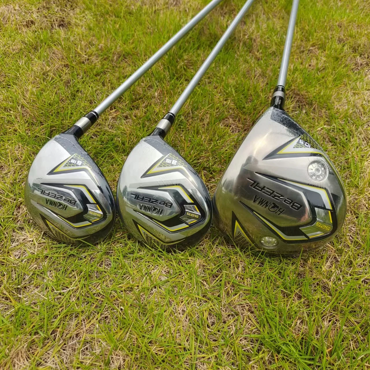 HONMA Golf Clubs HONMA Bezeal 525 Series Men's Golf Drivers Fairway Wood Sets Delivery Head Cover