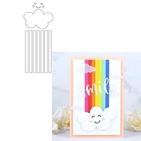 straight up rainbow metal cutting die stencil scrapbook album for gift card making handcrafts decortive new 2022