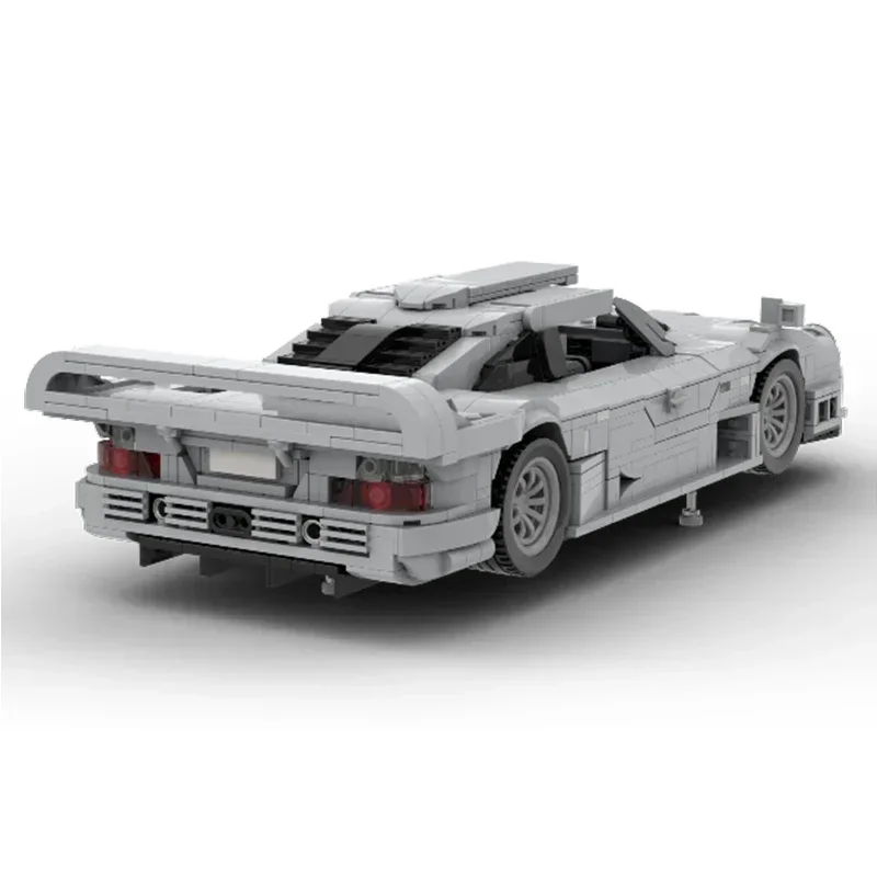 Модель городской суперкар Moc строительные кирпичи Speed Champion CLK 1:15 технологические