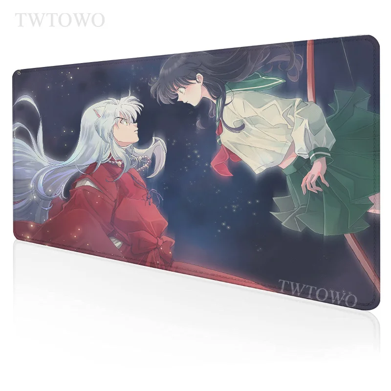 

Anime Inuyasha Mouse Pad Gamer Computer Home HD Desk Mats Mouse Mat MousePads Carpet Soft Natural Rubber Office Gamer Mouse Mat