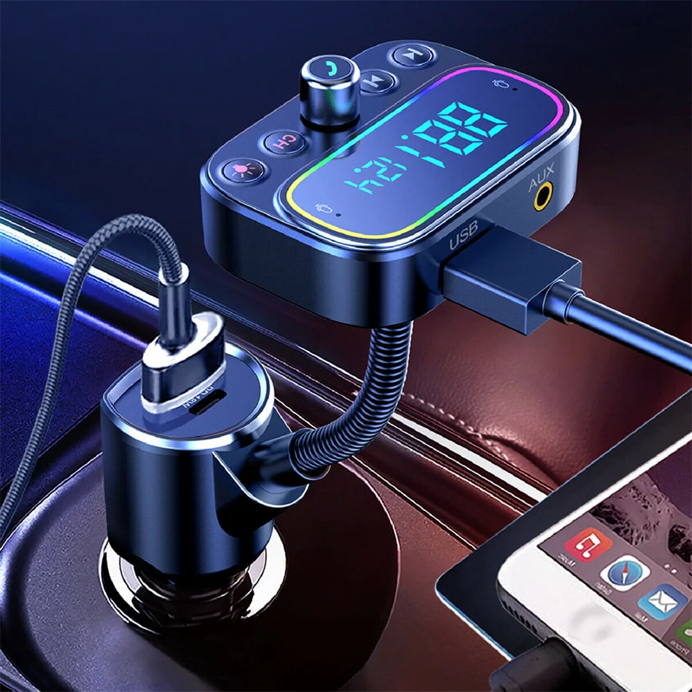 

Car Bluetooth Car Wireless Fm Bluetooth 5.0 Bluetooth Wireless LCD Screen