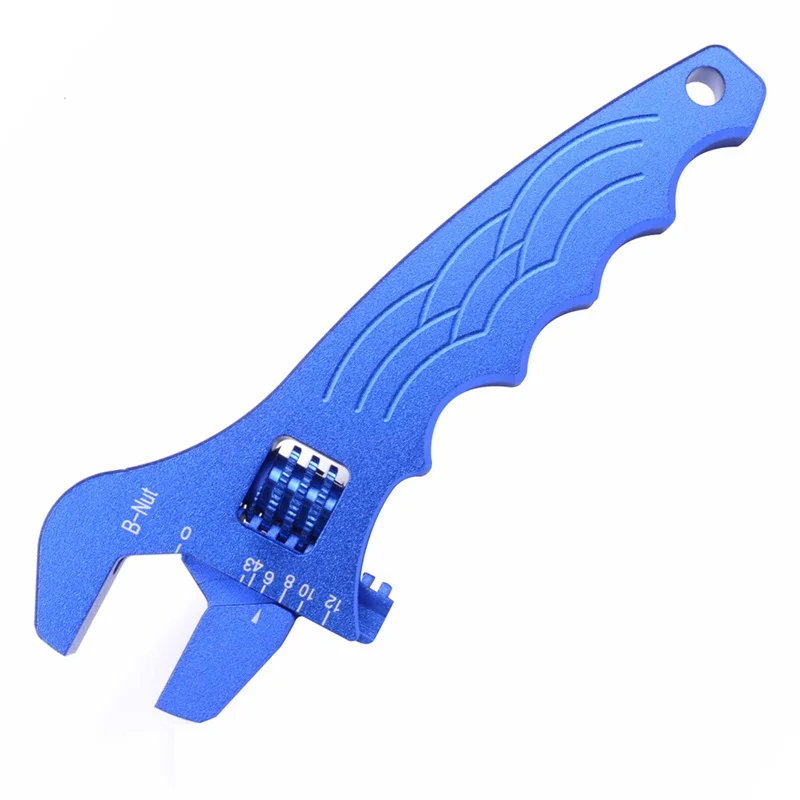 

Adjustable AN3 4 8 10 12 Aluminum Tubing Wrench Tool 3AN-12AN Hose Manual Spanner Fitting
