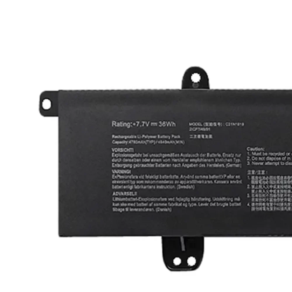 7 В 36WH C21N1618 аккумулятор для ноутбука Asus VivoBook F402BA R417BP L402BP F402BP X402BP R417BA E402BP E402BA X402BA L402BA