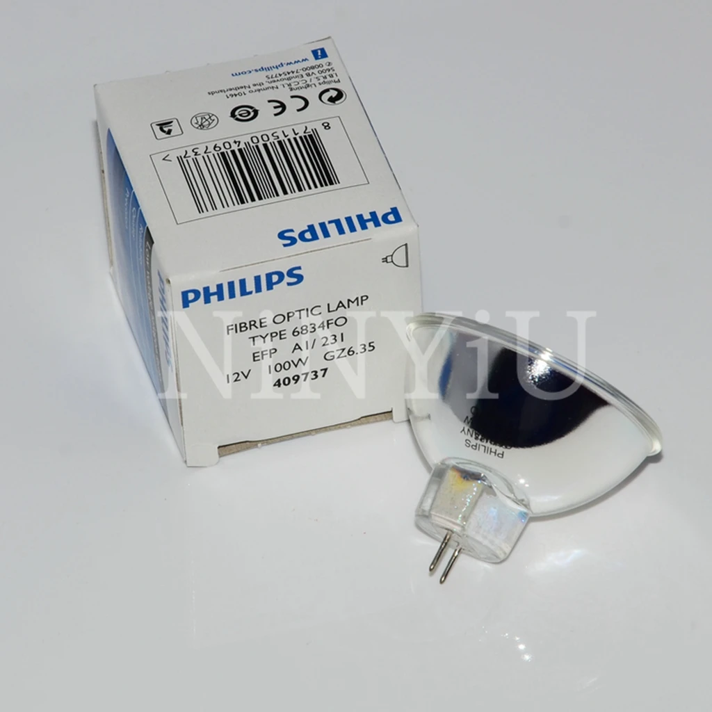 3 шт. Оригинальная лампа PH 6834FO 12V100W GZ6.35 для проектора A1/231 EFP 409737 микроскопа с