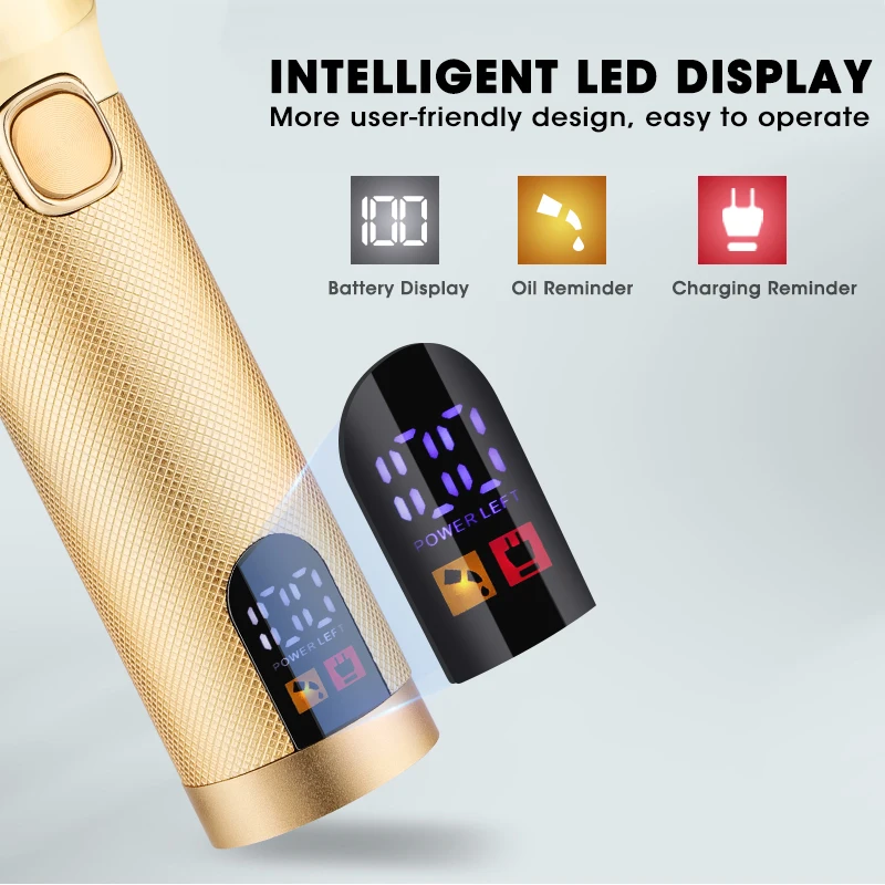 Машинка для стрижки волос RESUXI Мужская электрическая бритва высокой мощности